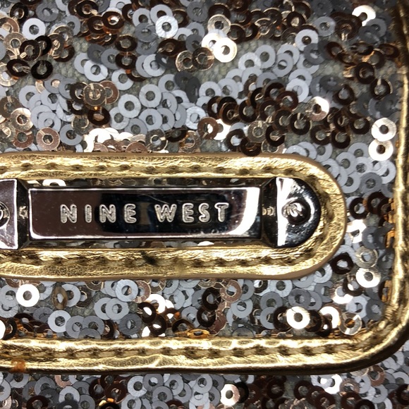 Nine West Gold and Silver Evening Bag - Picture 4 of 9